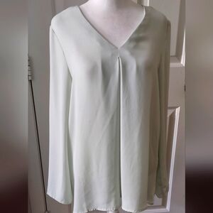 Seafoam Green Lightweight Blouse